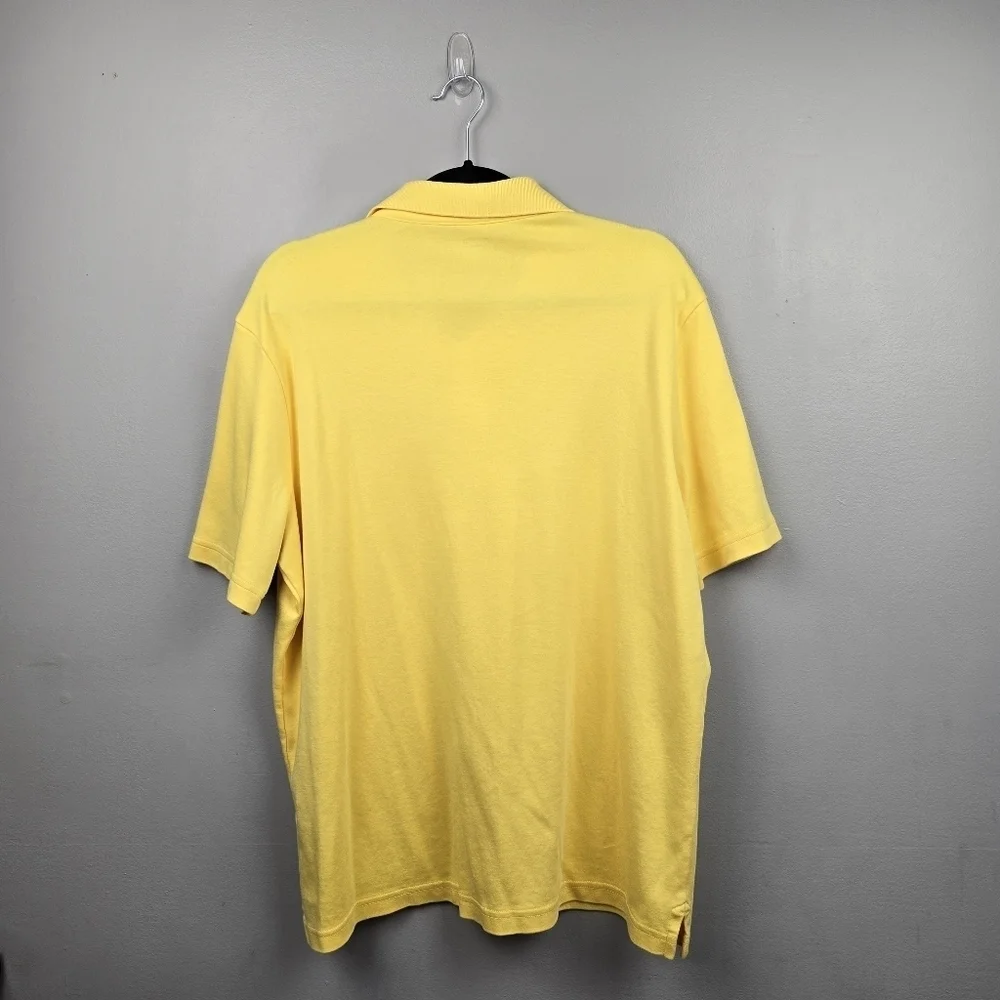 LANDS' END Polo Shirts Bundle Traditional Fit Yellow/Blue Mens Size‎ L 42-44